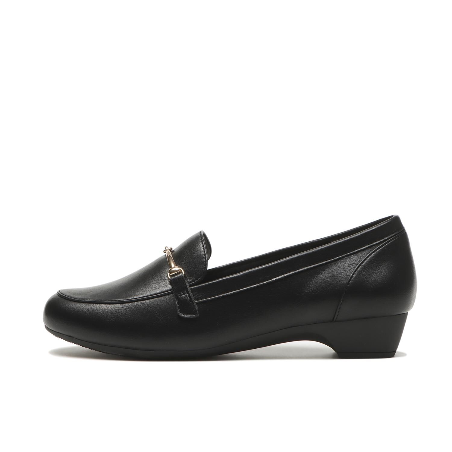 ABC SELECT「【ABC SELECT】WEDGE LOAFER 3」|パンプス|ブラック