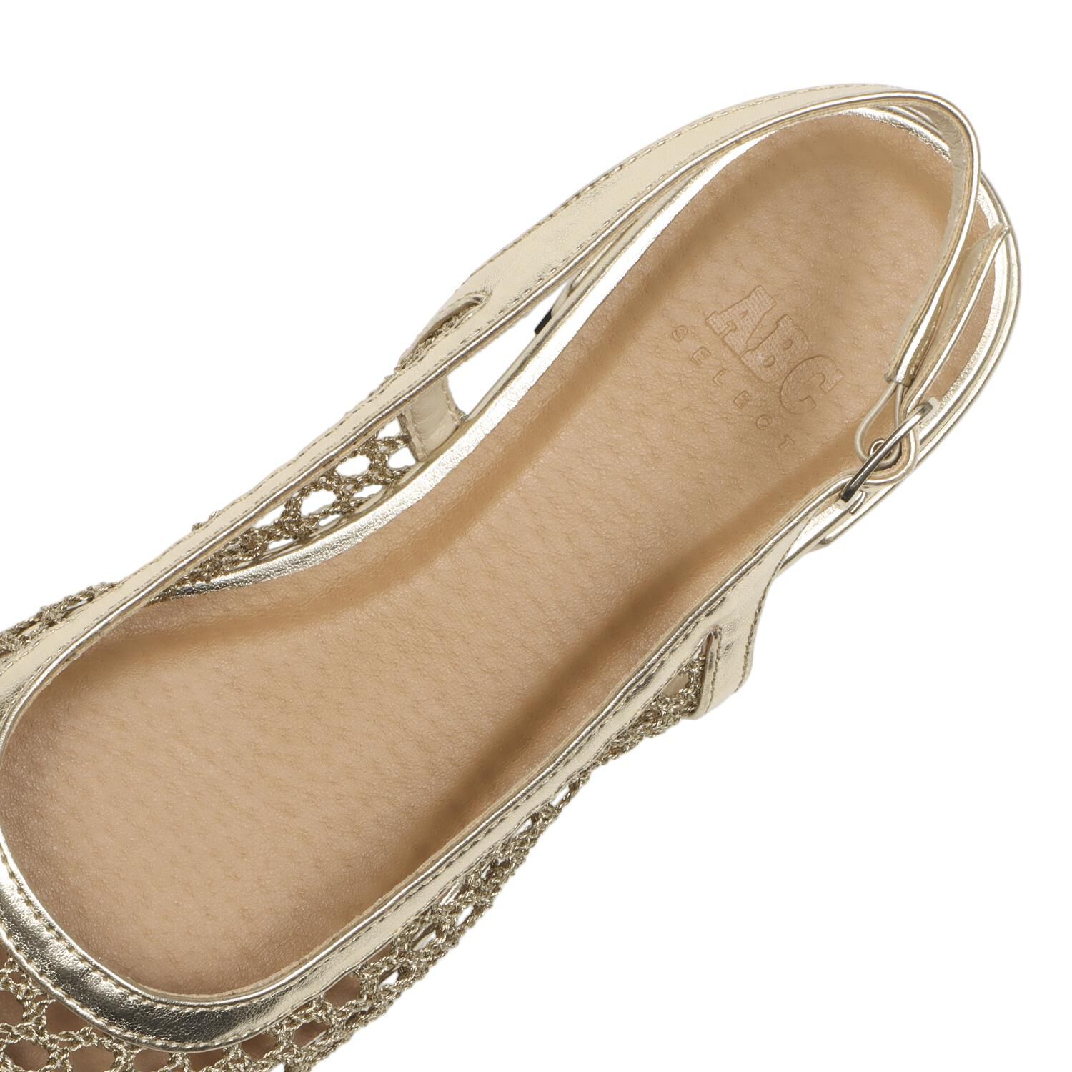 ABC SELECT「【ABC SELECT】WEAVE BACK STRAP」|サンダル|