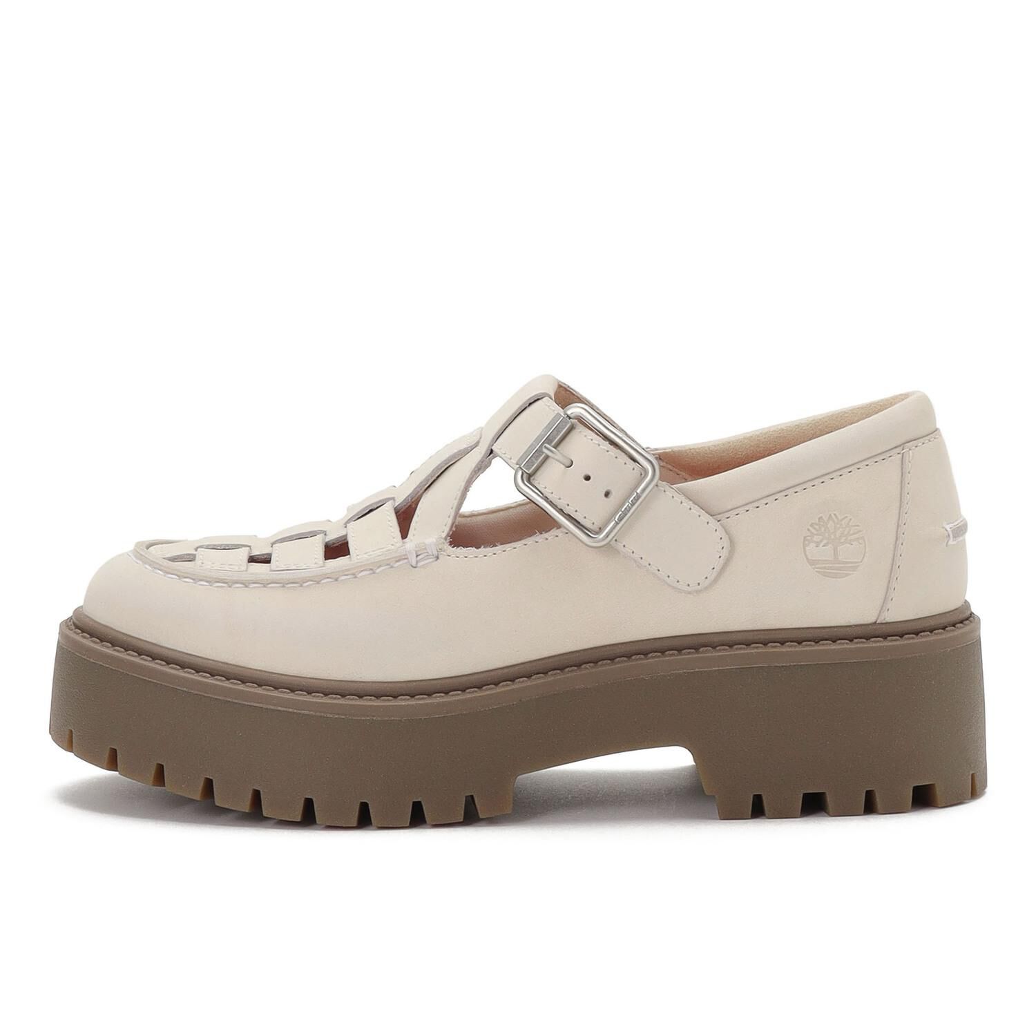 Timberland「【Timberland】W's STONE STREET BUCKLE」|スニーカー|ベージュ