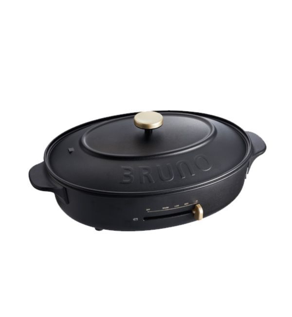 BRUNO「オーバルホットプレート」|電化製品|BK