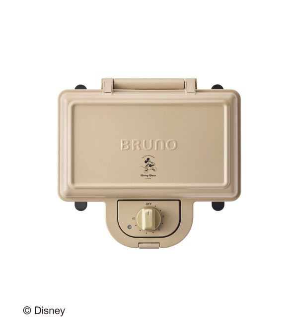 BRUNO「DISNEY ホットサンドメーカー ダブル」|電化製品|