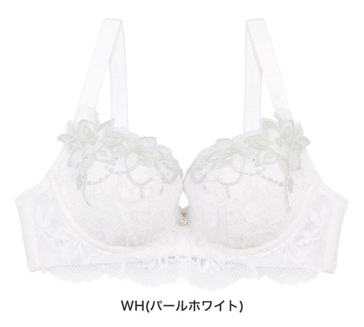 intesucre「アンテシュクレ なでしこブラ ブラジャー単品 H-J/65-85 IBT363」|インナー|WH