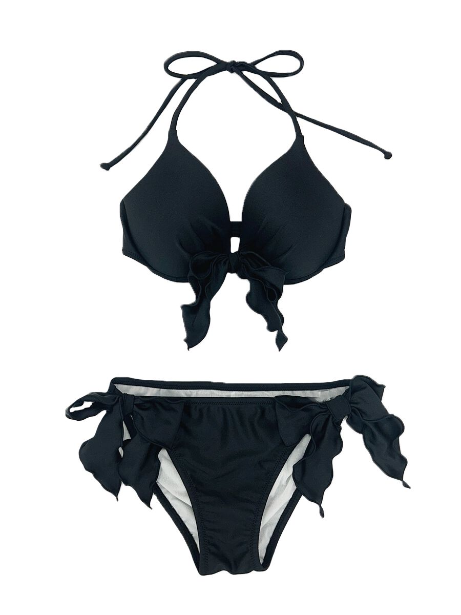 PEAK&PINE「PEAK＆PINE25周年記念リボン付きワイヤービキニ」|ビキニ|