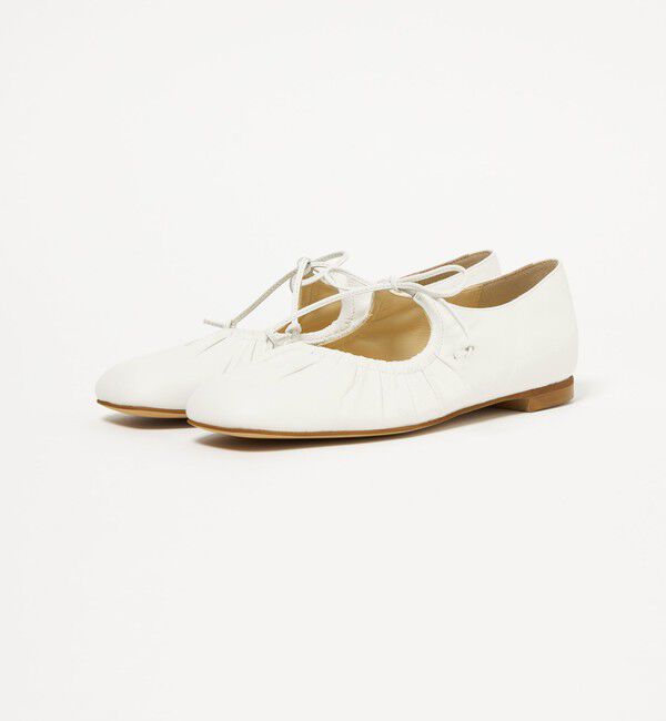 ODETTE E ODILE「ギャザートップバレエフラット10&uarr;」|バレエシューズ|