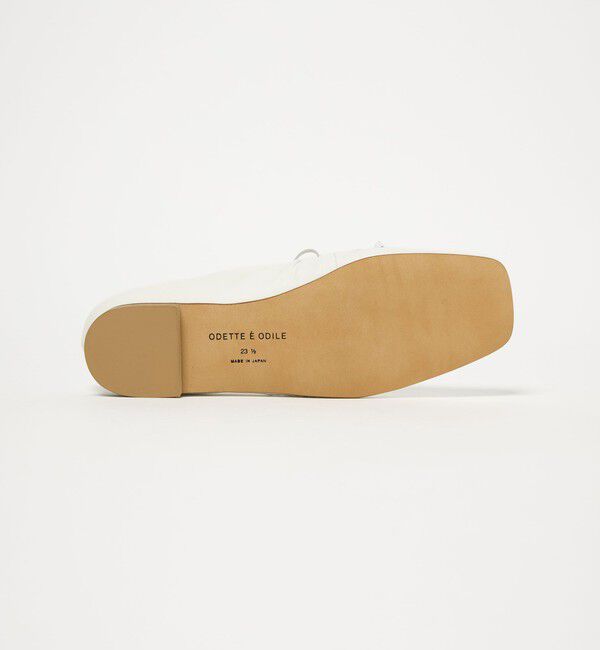 ODETTE E ODILE「ギャザートップバレエフラット10&uarr;」|バレエシューズ|