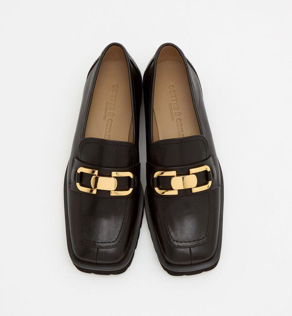 ODETTE E ODILE「ラグソールビットモカ フラット35&uarr;」|ローファー|