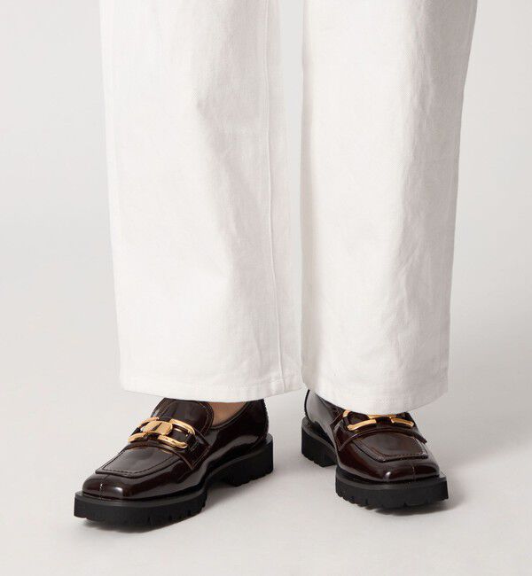 ODETTE E ODILE「ラグソールビットモカ フラット35&uarr;」|ローファー|