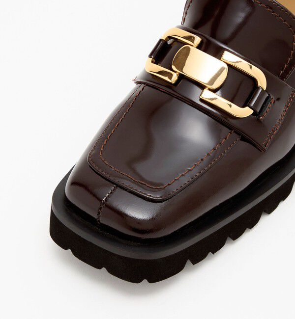 ODETTE E ODILE「ラグソールビットモカ フラット35&uarr;」|ローファー|