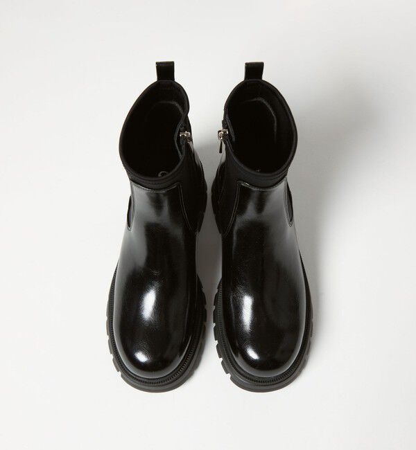 ODETTE E ODILE「＜SY＞ ネオプレーンコンビ ショートブーツ60&uarr;」|ショートブーツ|