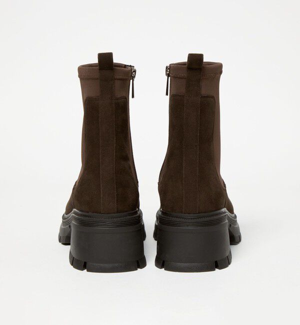 ODETTE E ODILE「＜SY＞ ネオプレーンコンビ ショートブーツ60&uarr;」|ショートブーツ|