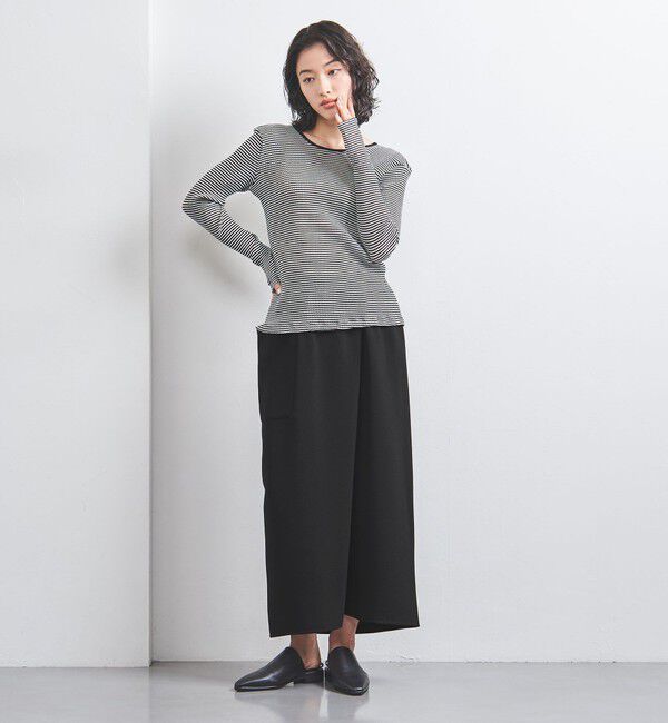 UNITED ARROWS「COMFY ラップ マキシスカート -吸水速乾 UVカット ウォッシャブル-」|スカート|