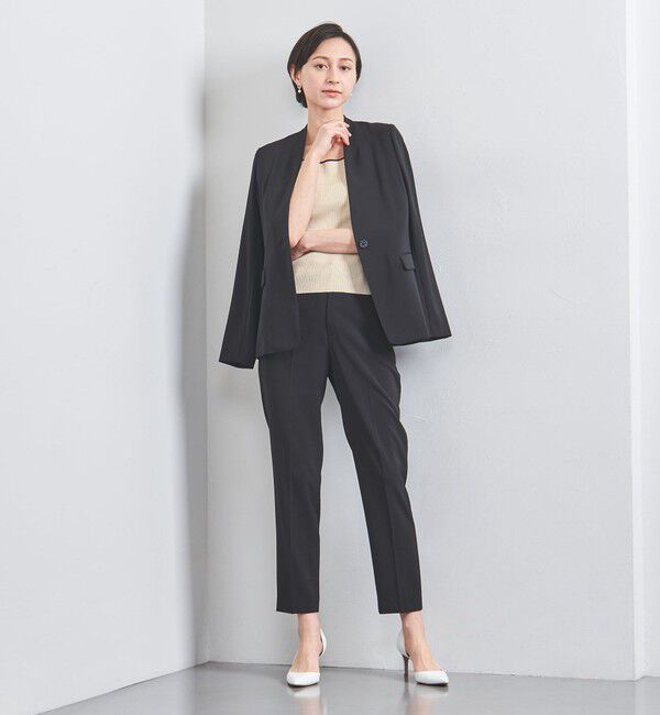 UNITED ARROWS「リブ スクエアネック ニットキャミソール」|ニット・セーター|