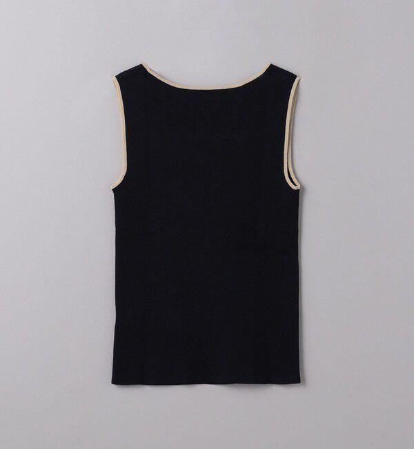 UNITED ARROWS「リブ スクエアネック ニットキャミソール」|ニット・セーター|