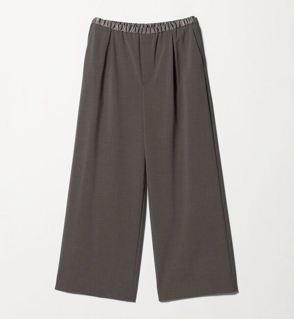 UNITED ARROWS「サテン ウエスト イージー パンツ ‐ウォッシャブル‐」|その他|