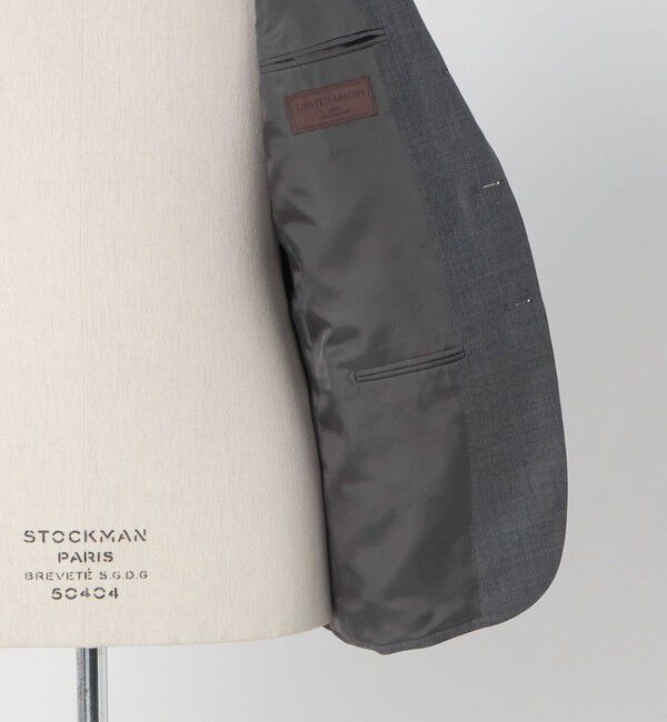 UNITED ARROWS「山栄 シャークスキン シングル3ボタン スーツ REGULAR MODEL‐ストレッチ‐」|スーツ|