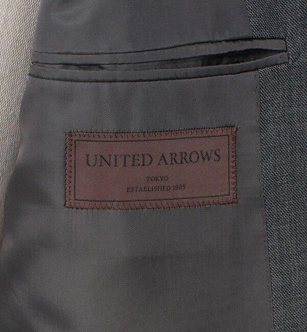 UNITED ARROWS「山栄 シャークスキン シングル3ボタン スーツ REGULAR MODEL‐ストレッチ‐」|スーツ|