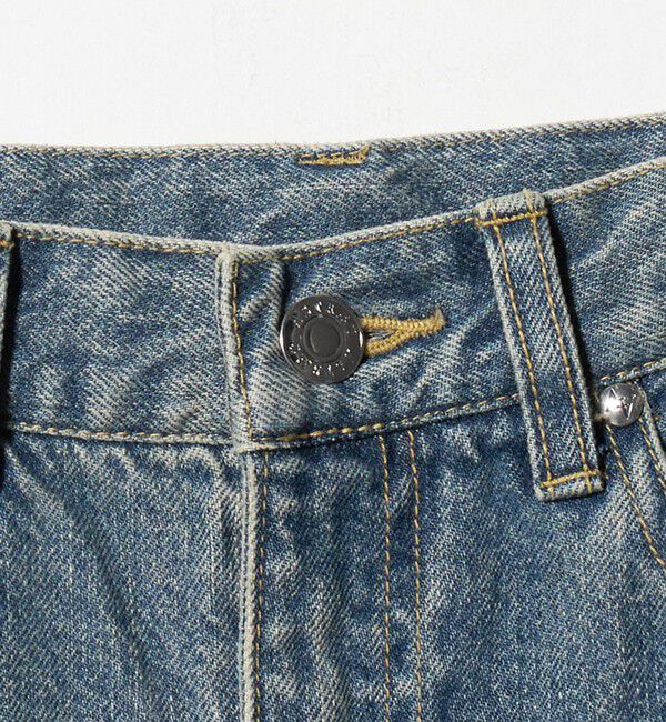 ASTRAET「＜ASTRAET＞13オンス デニム スリットスカート」|タイト|