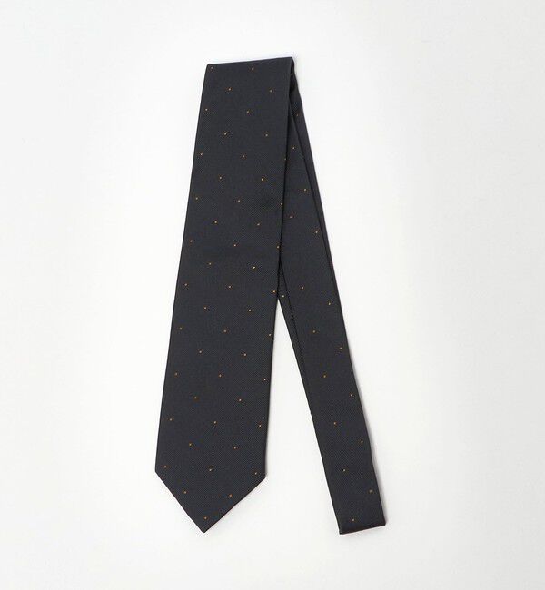 UNITED ARROWS「カラー ドット ネクタイ」|ネクタイ・蝶ネクタイ|DK.GRAY