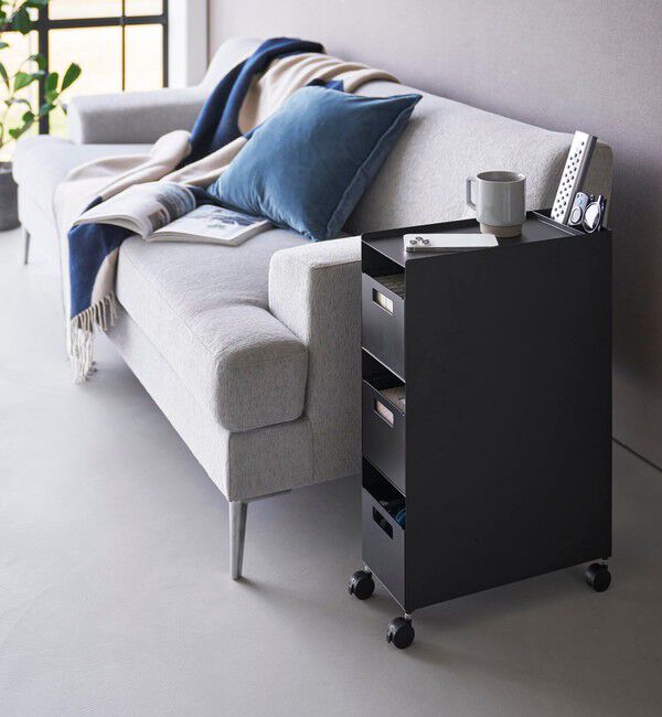 Style for Living「＜tower＞収納バスケットワゴン 3段」|その他|