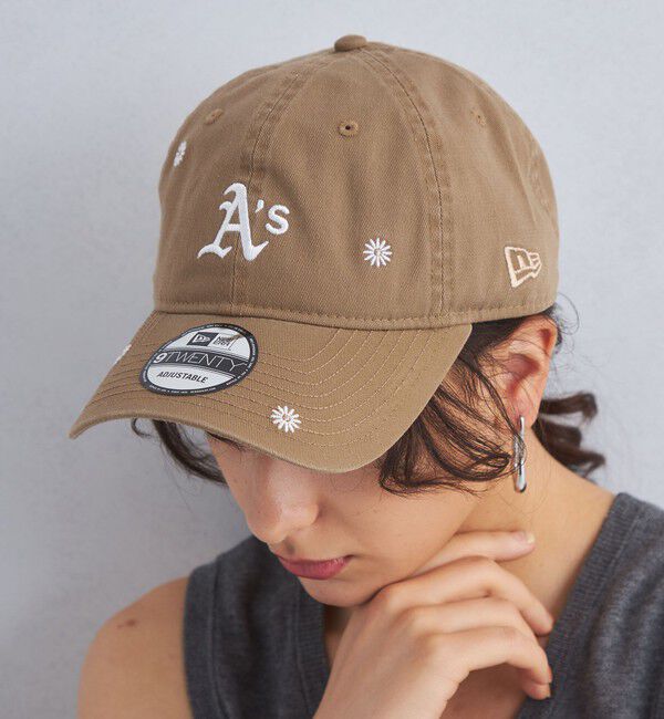 UNITED ARROWS green label relaxing「【別注】＜NEW ERA＞ MLB Floral キャップ 2」|キャップ・キャスケット|BEIGE