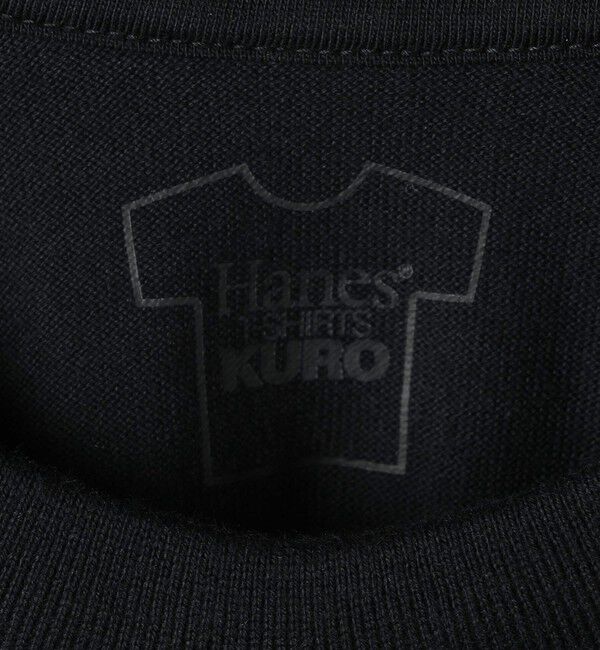 UNITED ARROWS green label relaxing「＜Hanes＞クロ クルーネック Tシャツ」|Tシャツ・カットソー|