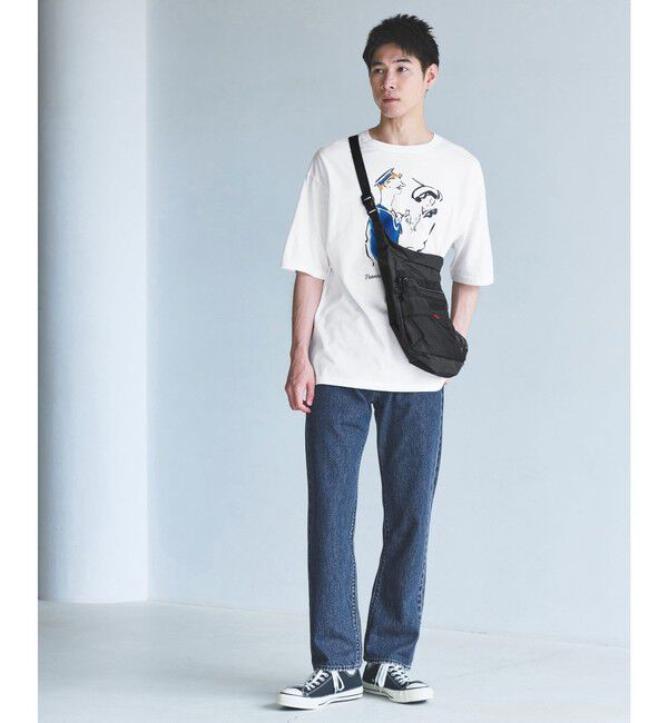 UNITED ARROWS green label relaxing「【別注】＜BRIEFING＞GLR リップストップ メッシュ ヨコ ショルダーバッグ」|ショルダー・メッセンジャー|