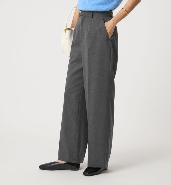 UNITED ARROWS green label relaxing「［size SHORTあり］Greed グリード ストレート パンツ -ウォッシャブル-」|スラックス|