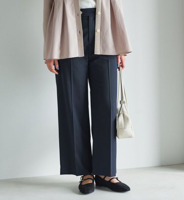 UNITED ARROWS green label relaxing「［size SHORTあり］Greed グリード ストレート パンツ -ウォッシャブル-」|スラックス|