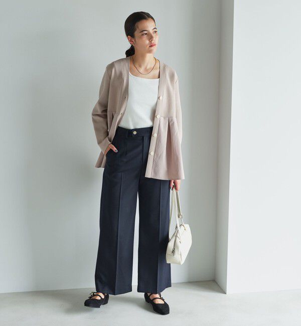 UNITED ARROWS green label relaxing「［size SHORTあり］Greed グリード ストレート パンツ -ウォッシャブル-」|スラックス|