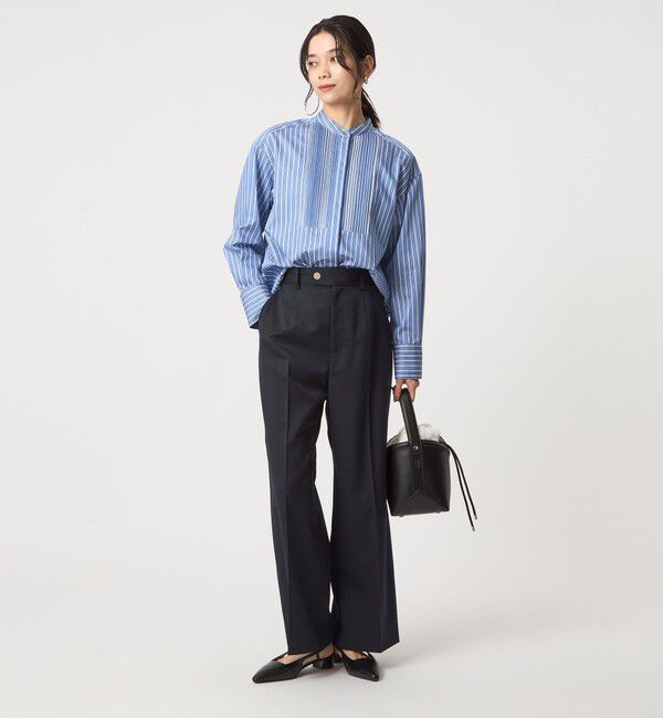 UNITED ARROWS green label relaxing「［size SHORTあり］Greed グリード ストレート パンツ -ウォッシャブル-」|スラックス|