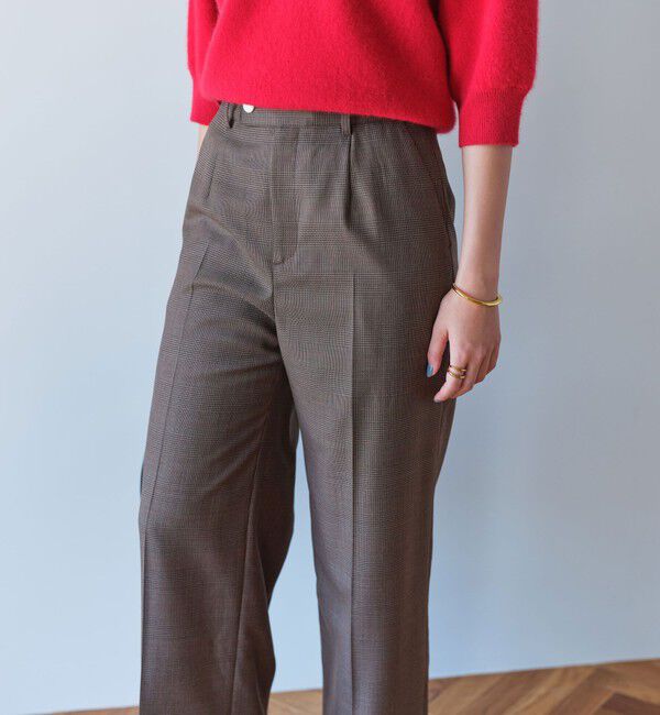 UNITED ARROWS green label relaxing「［size SHORTあり］Greed グリード ストレート パンツ -ウォッシャブル-」|スラックス|