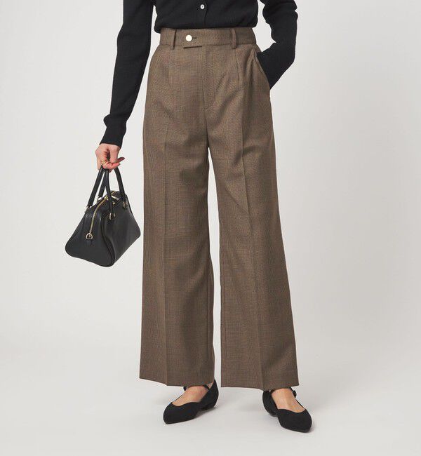 UNITED ARROWS green label relaxing「［size SHORTあり］Greed グリード ストレート パンツ -ウォッシャブル-」|スラックス|