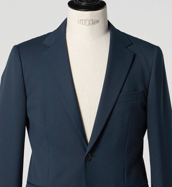 UNITED ARROWS green label relaxing「A+ TWPU サージ 2B スリム セットアップジャケット -ウォッシャブル・ストレッチ-」|スーツ|