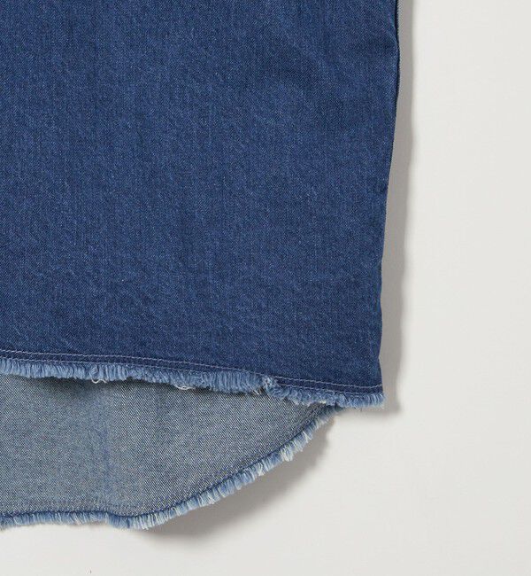 EMMEL REFINES「＜EMMEL REFINES＞EM フリンジ デニム シャツ」|シャツ・ブラウス|