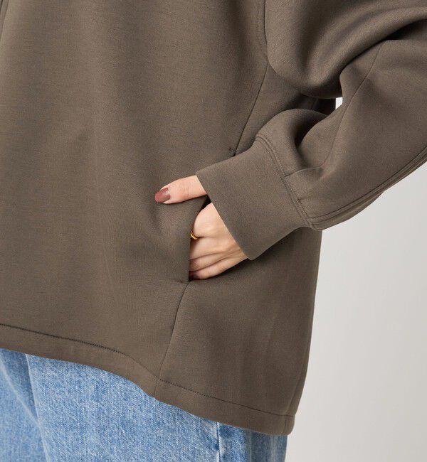 UNITED ARROWS green label relaxing「ダンボール ジップ フーディ」|パーカー|