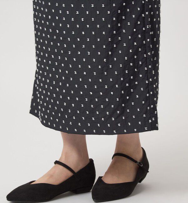 UNITED ARROWS green label relaxing「ドットジャカード タイト スカート」|タイト|