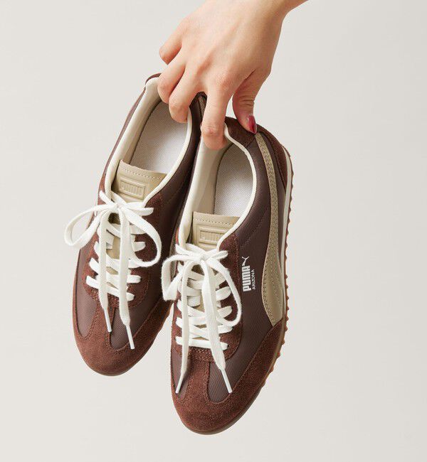UNITED ARROWS green label relaxing「【別注】＜PUMA＞ARIZONA スニーカー（22.5-25cm）」|スニーカー|DK.BROWN
