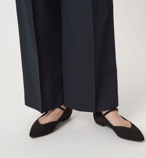 UNITED ARROWS green label relaxing「［size SHORT/TALLあり］キチントボトムス カバー ワイド パンツ」|スラックス|