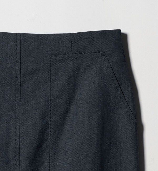 UNITED ARROWS green label relaxing「［size SHORTあり］キチントボトムス Iライン スリム タイト スカート シャンブレー」|タイト|