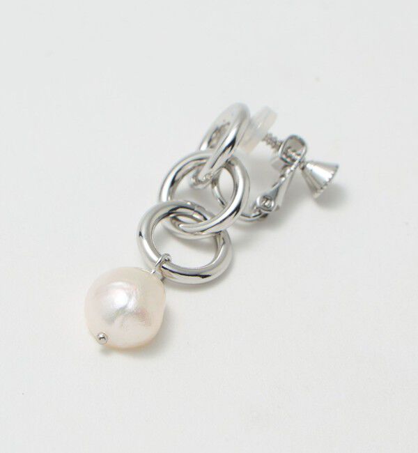 UNITED ARROWS green label relaxing「リング＆淡水パール イヤリング」|イヤリング|