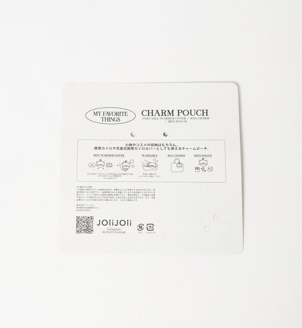 EMMEL REFINES「＜JOliJOli＞リングチャーム ポーチ＜ Select by EMMEL REFINES ＞」|ポーチ|