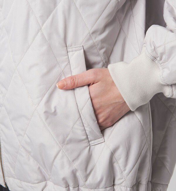 UNITED ARROWS green label relaxing「ダイヤ キルティング ブルゾン 撥水」|ブルゾン・スタジャン|