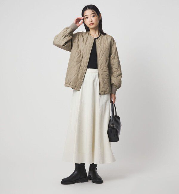 UNITED ARROWS green label relaxing「ダイヤ キルティング ブルゾン 撥水」|ブルゾン・スタジャン|