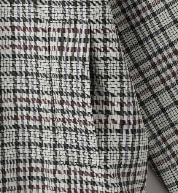 BEAUTY&YOUTH UNITED ARROWS「ステンカラー チェックコート」|ステンカラーコート|