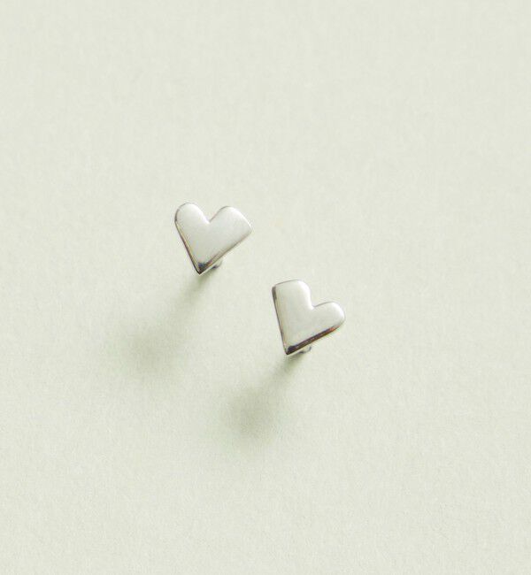 BEAUTY&YOUTH UNITED ARROWS「＜by Preek＞タイニー ハート ピアス」|ピアス|SILVER