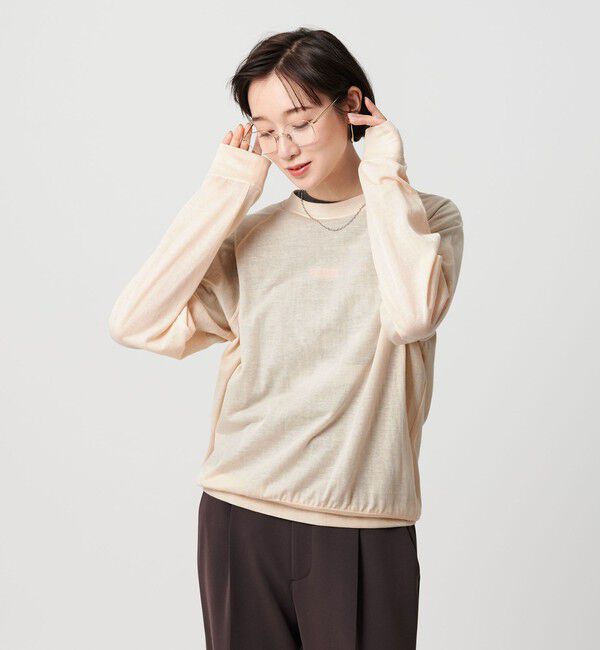 BEAUTY&YOUTH UNITED ARROWS「【WEB限定】シアー ラグラン スウェット」|Tシャツ・カットソー|