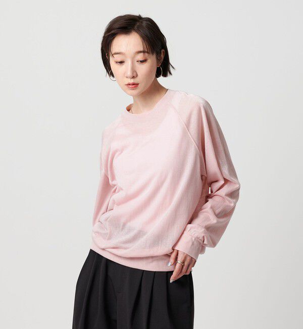 BEAUTY&YOUTH UNITED ARROWS「【WEB限定】シアー ラグラン スウェット」|Tシャツ・カットソー|