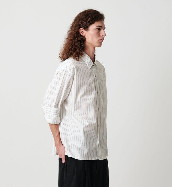 MONKEY TIME「コットン クロップド シャツ」|シャツ・ブラウス|