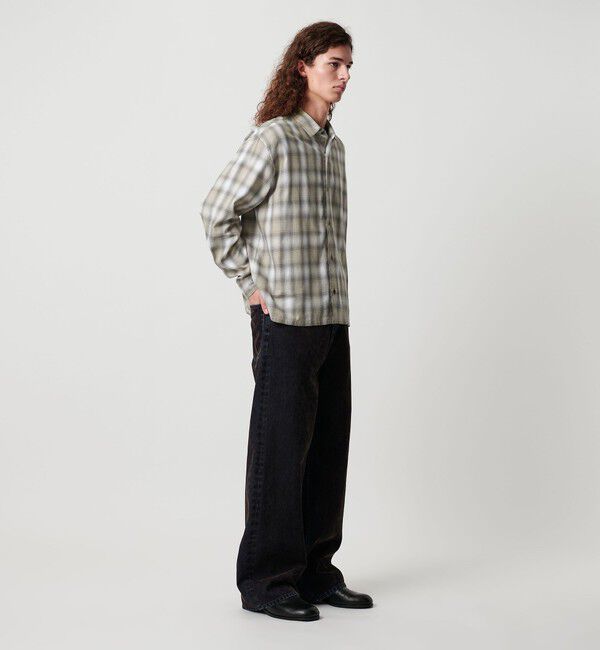 MONKEY TIME「コットン クロップド シャツ」|シャツ・ブラウス|