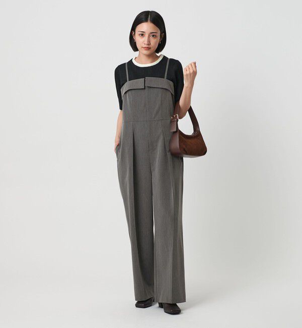 BEAUTY&YOUTH UNITED ARROWS「【WEB限定】ドレープツイルオールインワン ウォッシャブル」|オールインワン|